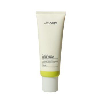 Кислотний скраб-пілінг для шкіри голови whocares Pumpkin Protein Scalp Scrub 180 ml 138 фото