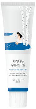 Сонцезахисний крем з березовим соком Round Lab Birch Juice Moisturizing Sunscreen SPF50  053 фото
