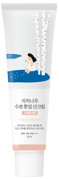 ROUND LAB Birch Juice Moisturizing Tone Up Sunscreen 50 ml Тонувальний сонцезахисний крем з березовим соком 141 фото ROUND LAB Birch Juice Moisturizing Tone Up Sunscreen 50 ml Тонувальний сонцезахисний крем з березовим соком 141 фото