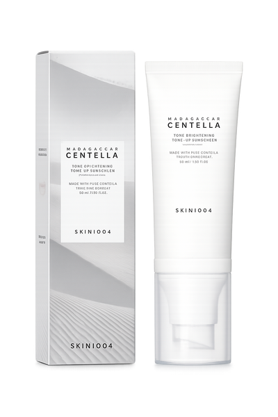 Сонцезахисний крем що освітлює з тоном для обличчя SKIN1004 Madagascar Centella Tone Brightening SPF50 Tone-Up Sunscreen 50 мл 056 фото Сонцезахисний крем що освітлює з тоном для обличчя SKIN1004 Madagascar Centella Tone Brightening SPF50 Tone-Up Sunscreen 50 мл 056 фото