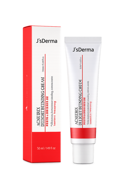 Крем відновлювальний для проблемної шкіри J’sDerma Acnetrix D’Light Blending Cream 50 ml 064 фото Крем відновлювальний для проблемної шкіри J’sDerma Acnetrix D’Light Blending Cream 50 ml 064 фото