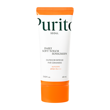 Крем сонцезахисний з керамідами Purito Seoul Daily Soft Touch Sunscreen SPF 50+ PA++++ 60 ml (Renewer) 154 фото