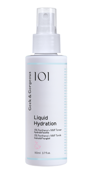 Geek & Gorgeous Liquid Hydration 110 ml Спрей-тонер з пантенолом 110 фото