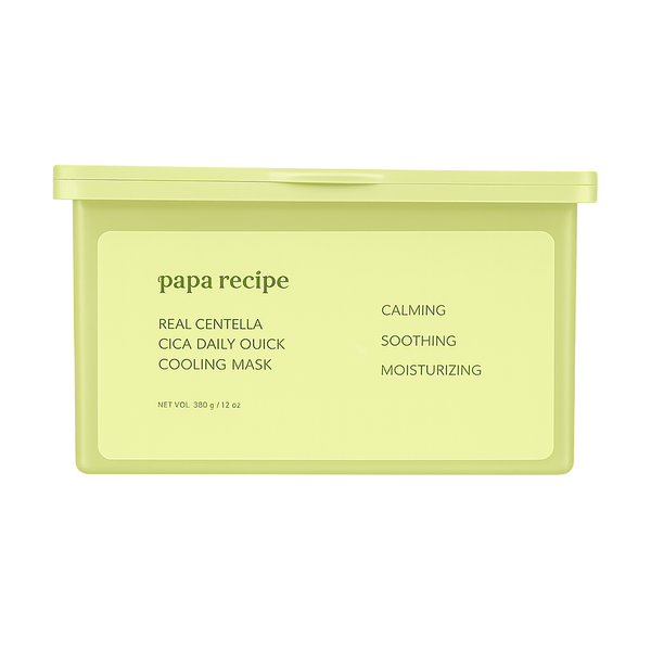 Papa Recipe Real Centella Cica Daily Quick Cooling Mask, 30 sheets Упаковка заспокійливих масок з екстрактом центелли 077 фото Papa Recipe Real Centella Cica Daily Quick Cooling Mask, 30 sheets Упаковка заспокійливих масок з екстрактом центелли 077 фото