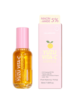 LALARECIPE Yuzu vita C Ampoule освітлююча сироватка з ніацинамідом 5% і екстрактом юдзу 50 мл 029 фото
