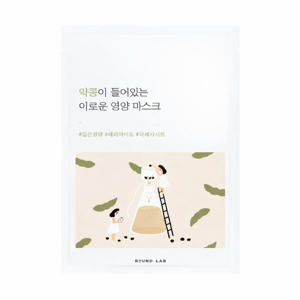 ROUND LAB Soybean Nourishing Mask Sheet 27 ml Поживна тканинна маска з екстрактом чорних соєвих бобів 080 фото ROUND LAB Soybean Nourishing Mask Sheet 27 ml Поживна тканинна маска з екстрактом чорних соєвих бобів 080 фото