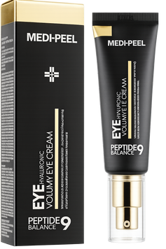 PEPTIDE BALANCE9 EYE HYALURONIC VOLUMY EYE CREAM Омолоджуючий крем для повік з пептидами, 40мл &nbsp;Medi peel 082 фото