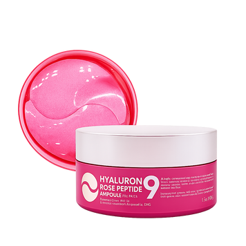 HYALURON ROSE PEPTIDE 9 EYE PATCH Гідрогелеві патчі з пептидами і болгарською трояндою MEDI-PEEL 086 фото